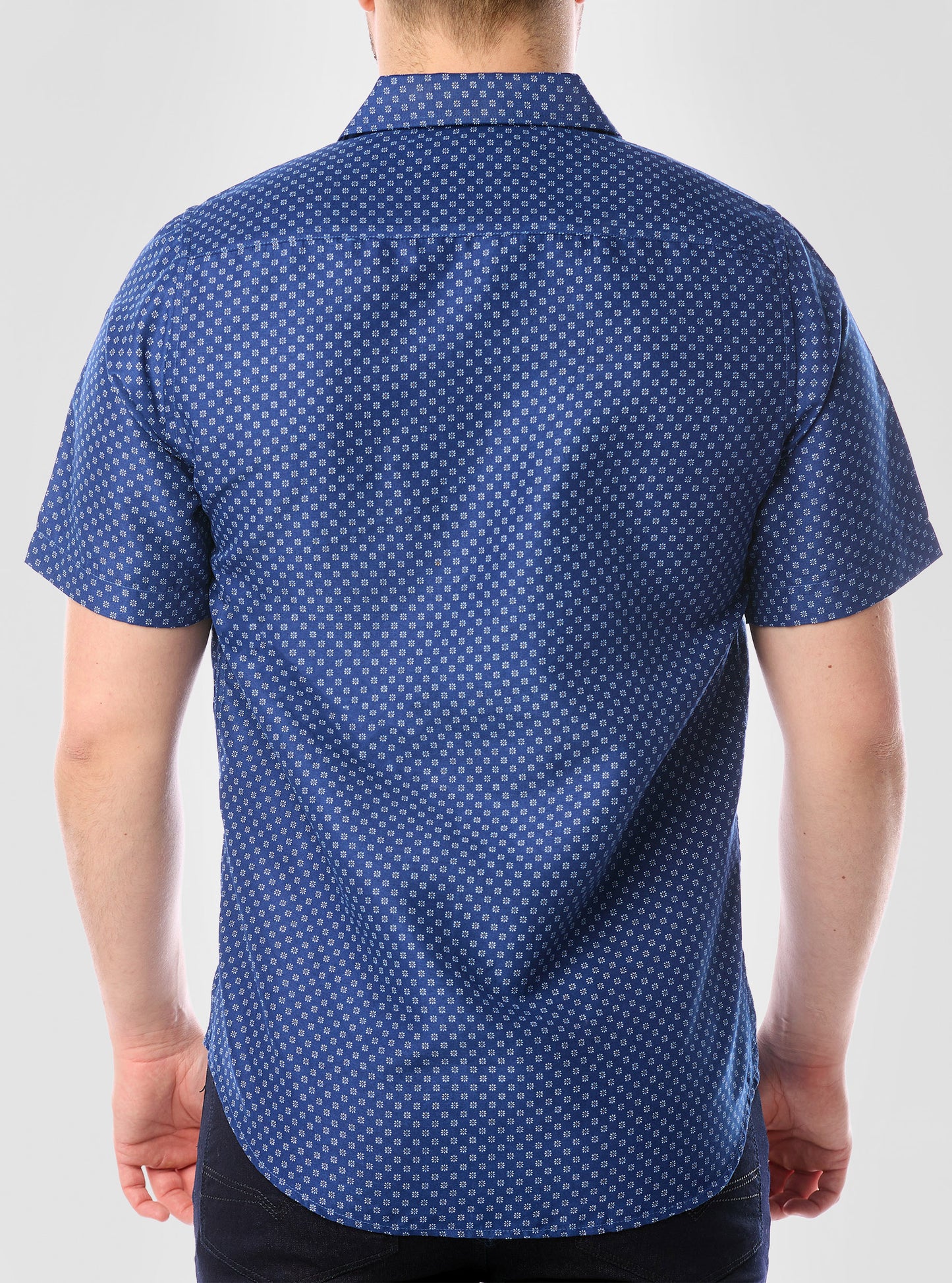 Men's casual short sleeve shirt