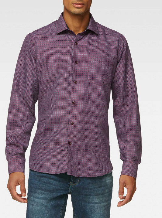 CHEMISE DÉCONTRACTÉE À MANCHES LONGUES POUR HOMMES