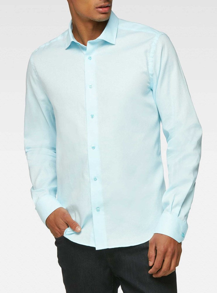 CHEMISE CLASSIQUE À MANCHES LONGUES POUR HOMMES