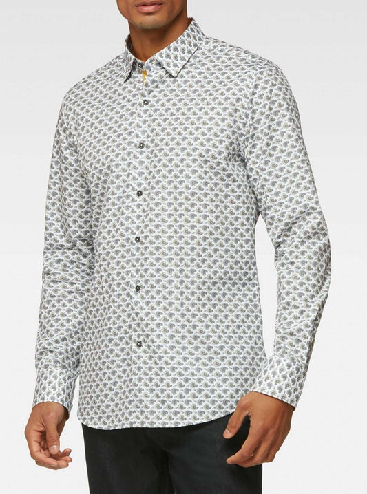 Men's casual long sleeve shirt