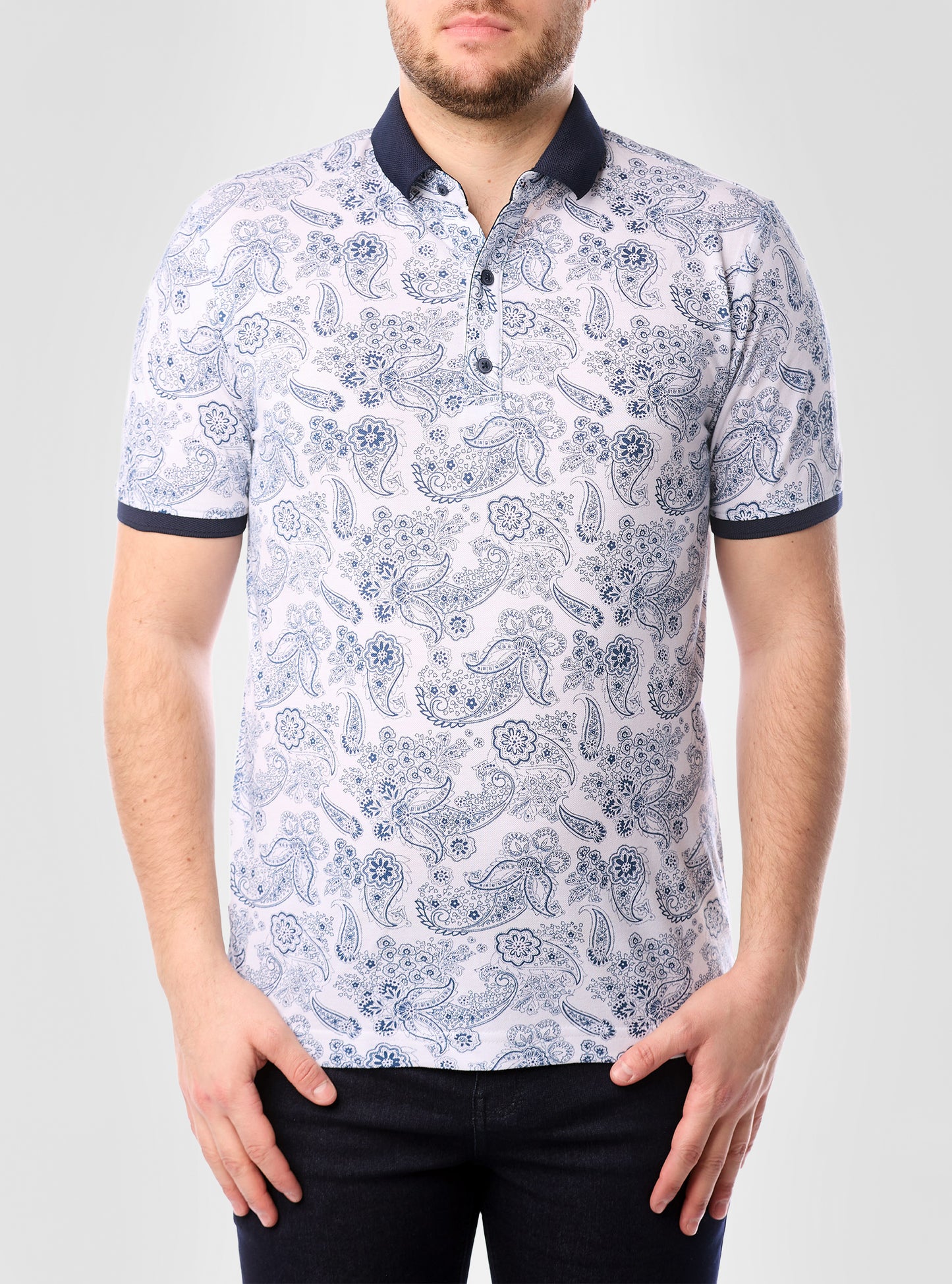 Men's short sleeve polo