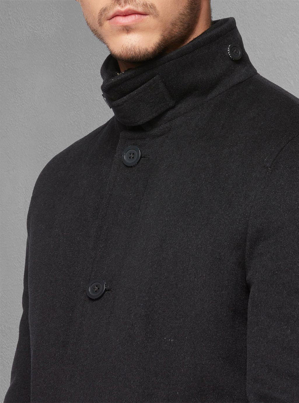 Men's wool coat