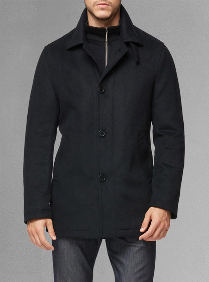 Men's wool coat