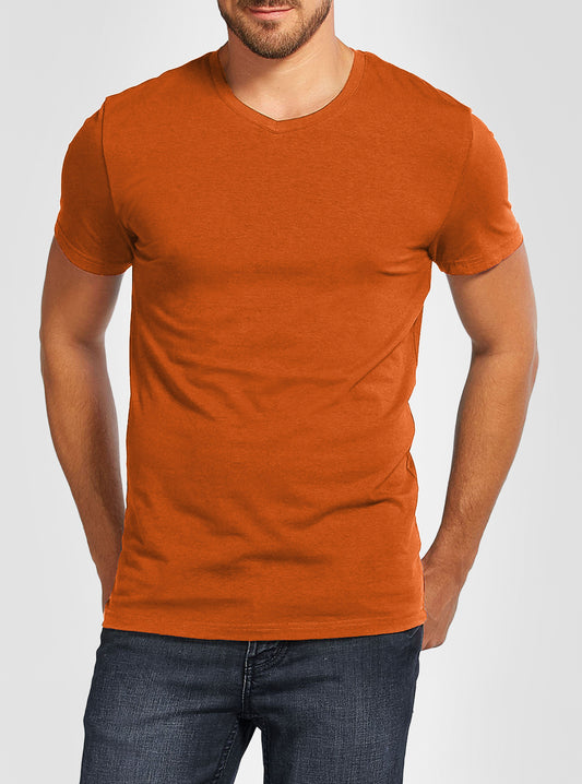 Men's v neck short sleeve t-shirt