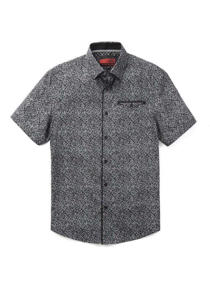 CHEMISE DÉCONTRACTÉE À MANCHES COURTES POUR HOMMES