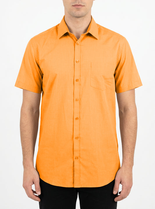 Men's casual short sleeve shirt